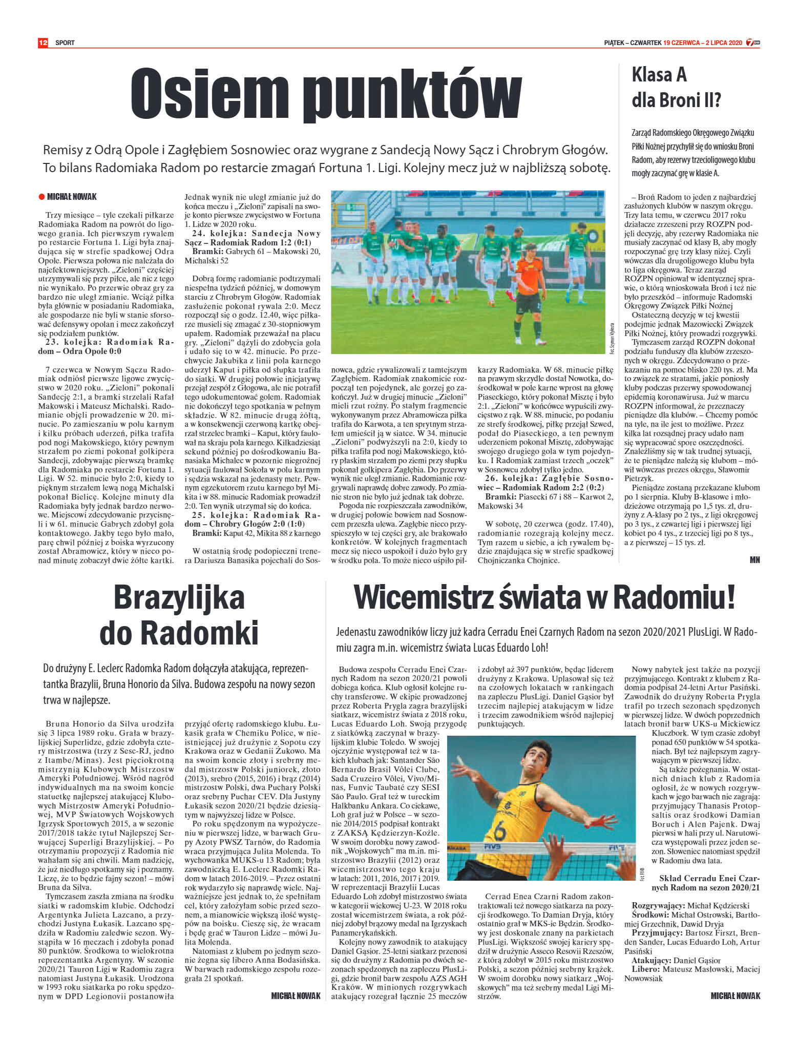 Tygodnik "7 Dni" nr 729 z 19.06.2020 - strona 12