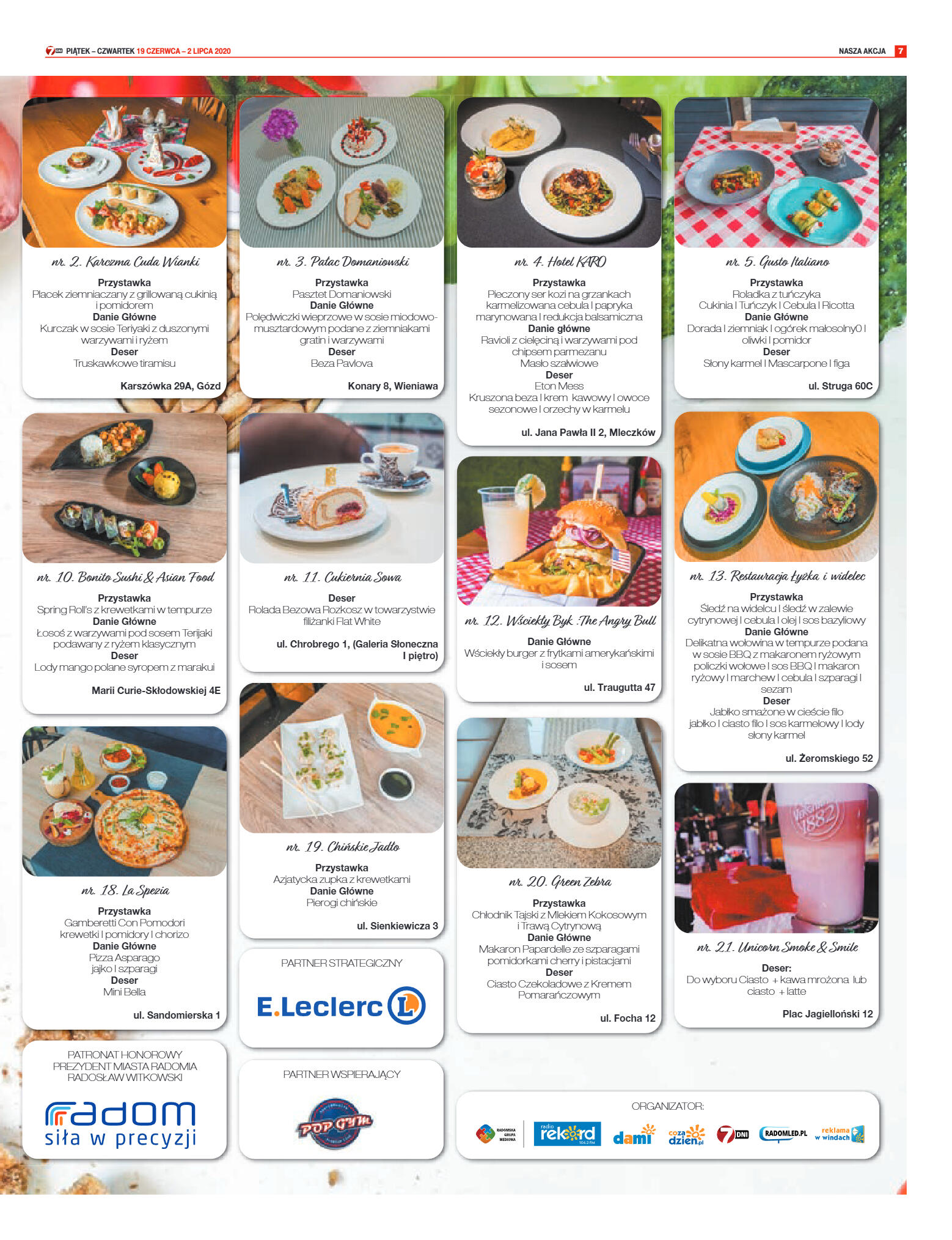 Tygodnik "7 Dni" nr 729 z 19.06.2020 - strona 7