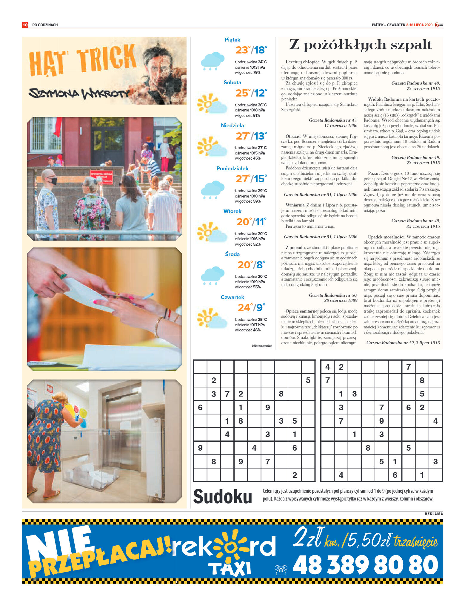 Tygodnik "7 Dni" nr 730 z 3.07.2020 - strona 10