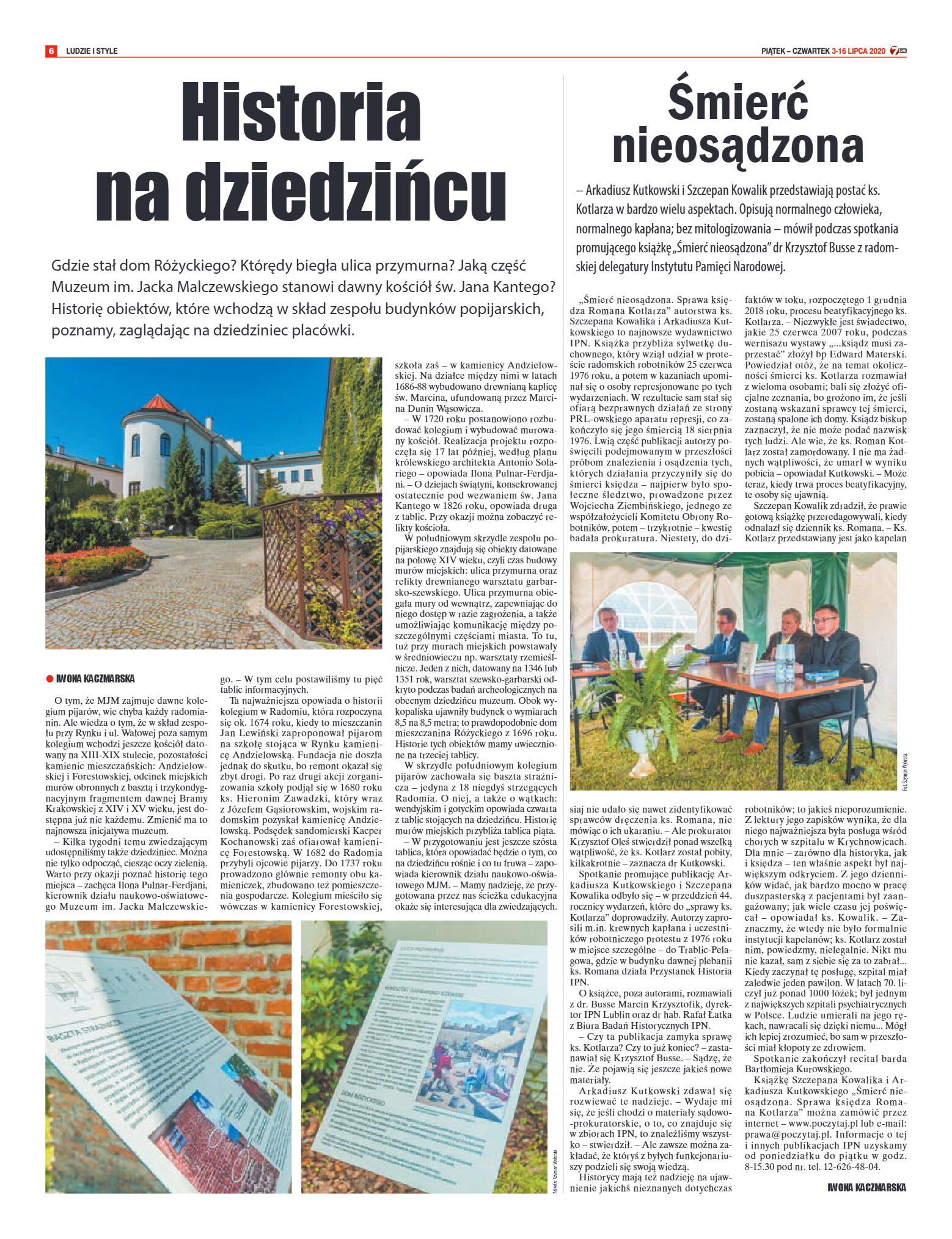 Tygodnik "7 Dni" nr 730 z 3.07.2020 - strona 6