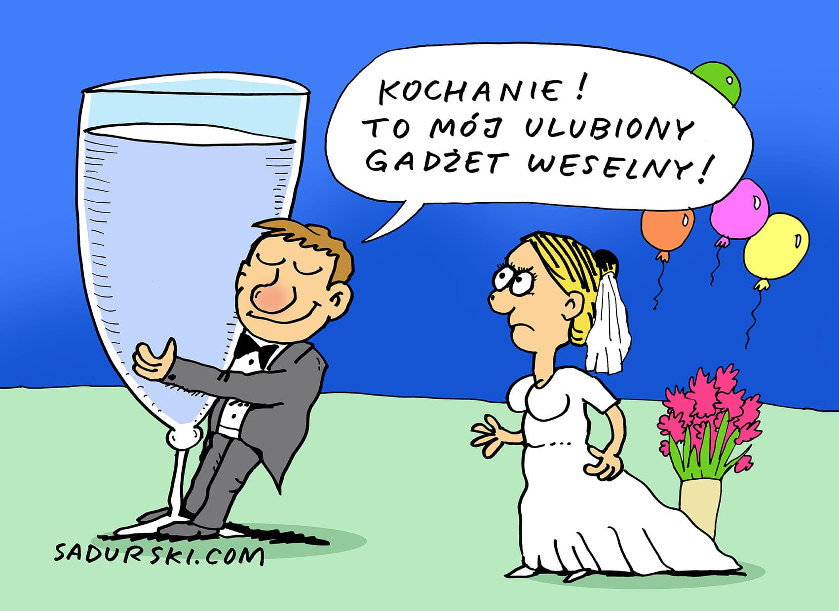 karykatury-atrakcje-na-wesele