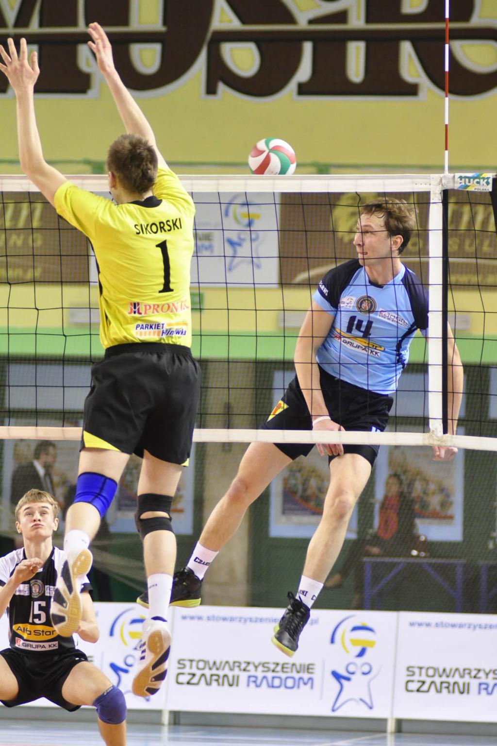 Kamil Gutkowski (Czarni Radom) - w ataku 