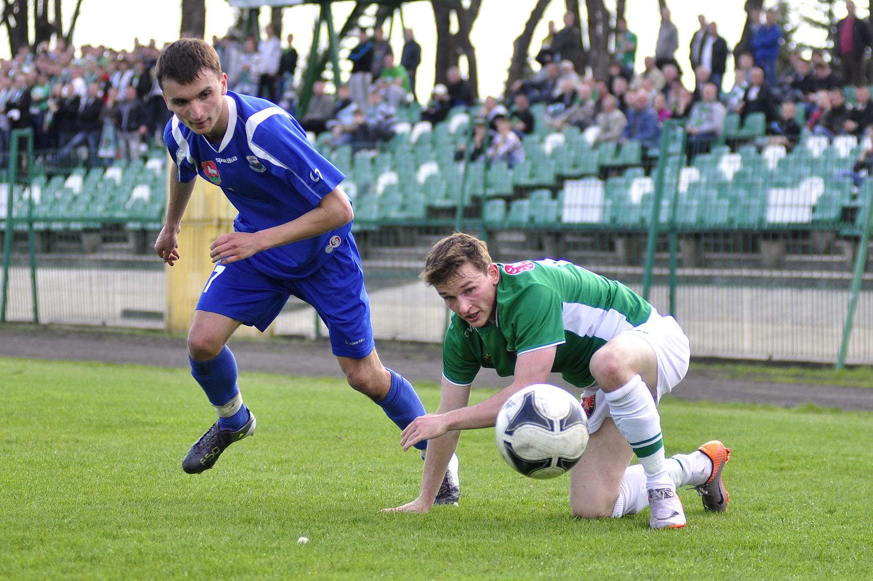 Maciej Domański (od prawej) nie będzie w przyszłym sezonie grać w Radomiaku
