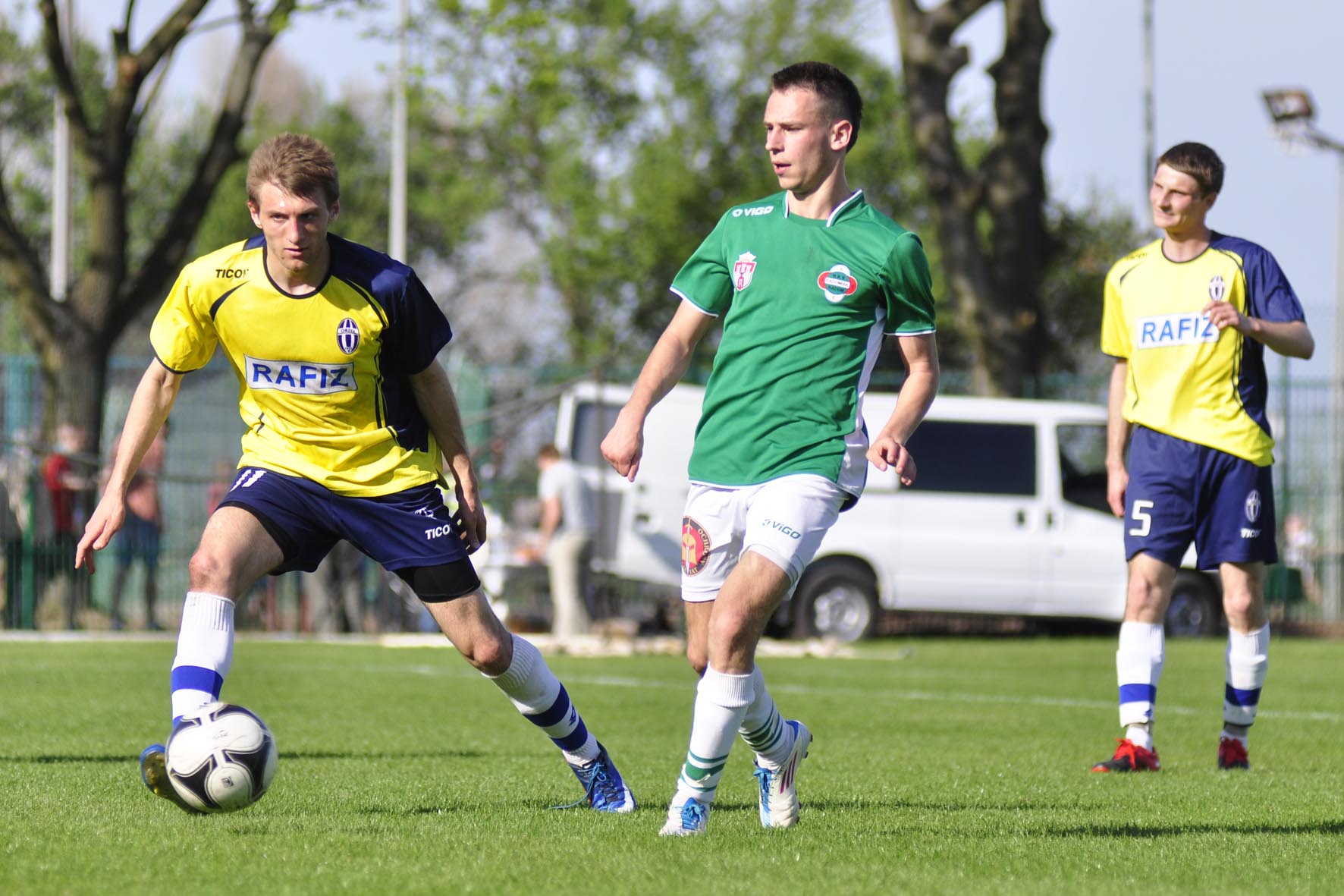 Kacper Wnuk(Radomiak) - w meczu z Orłem strzelił dwie bramki