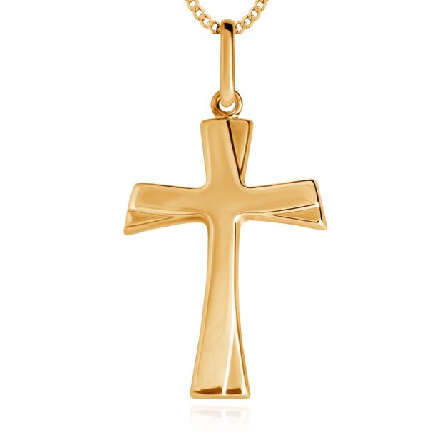 zloty-krzyzyk-333-moderno-z-lancuszkiem-grawer