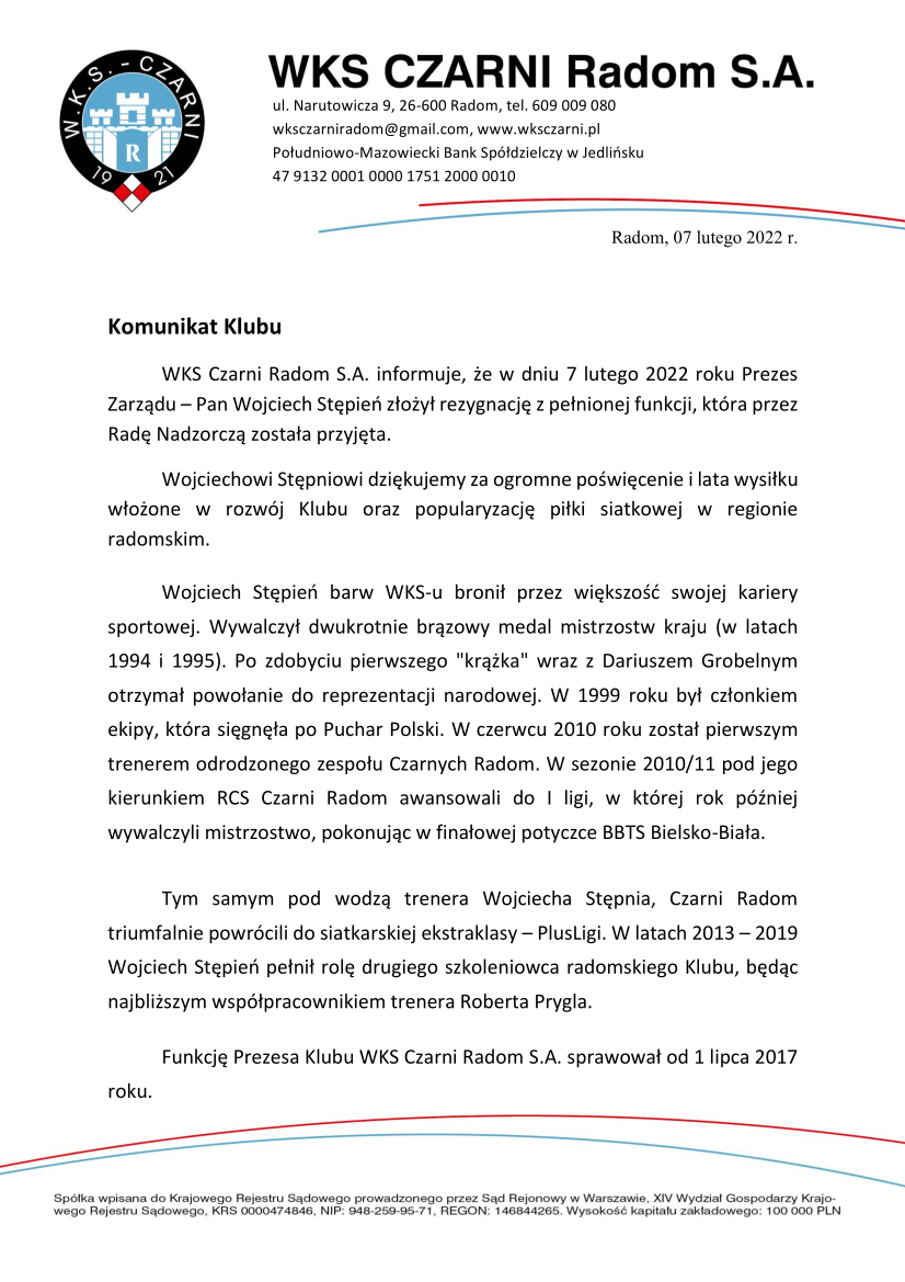 komunikat_wks_czarni_radom1