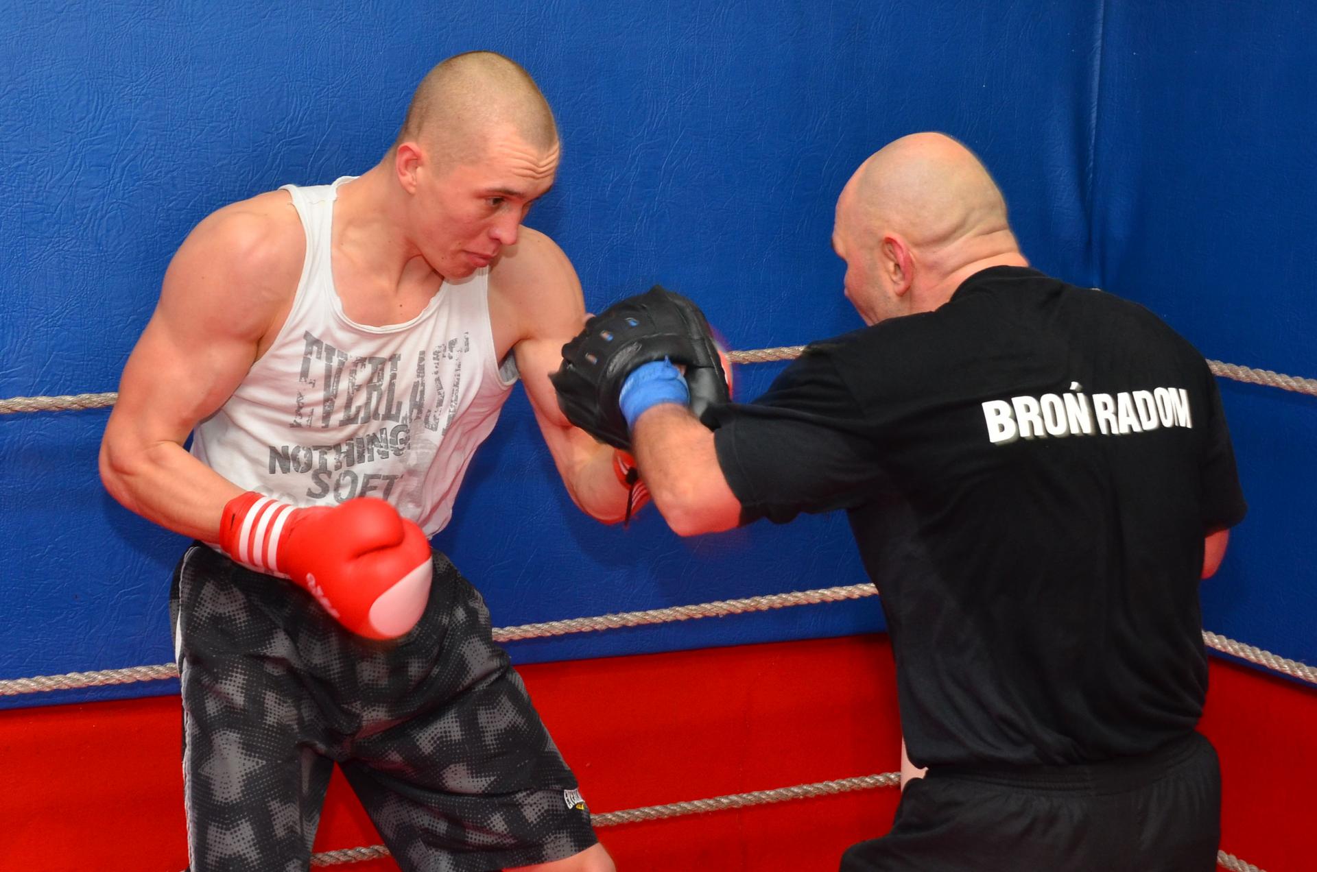 Michał Cieślak (z lewej) fot. M S