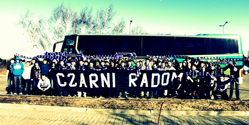 kibice Czarnych Radom fot. A K kibice Czarnych Radom fot. A K