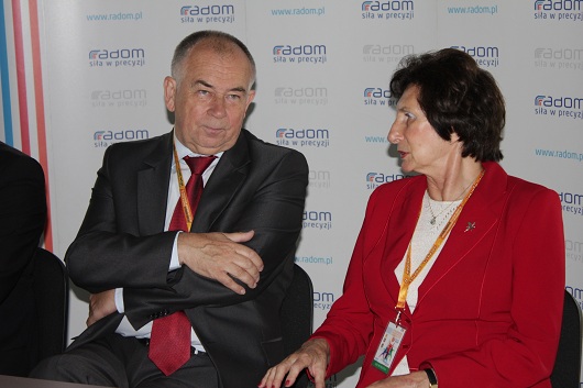 Irena Szewińska (z prawej) gościła na stadionie przy Narutowicza Irena Szewińska (z prawej) gościła na stadionie przy Narutowicza