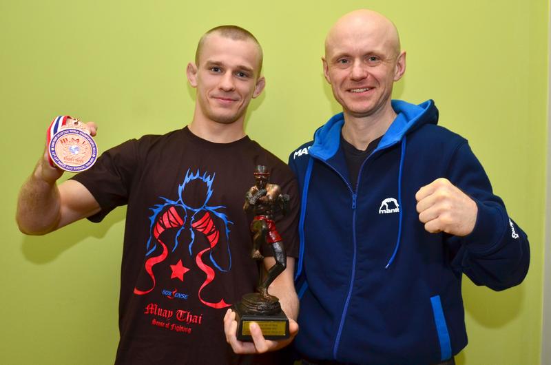 Leszek Kulik z trenerem Germanem Anfinogenowem fot. M S