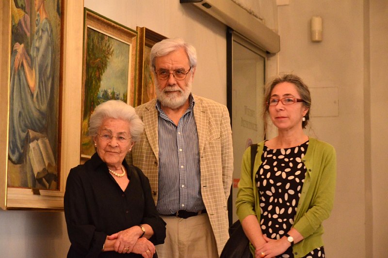 Od lewej: Tamara Kołakowska, prof. Piotr Lasota, Agnieszka Kołakowska