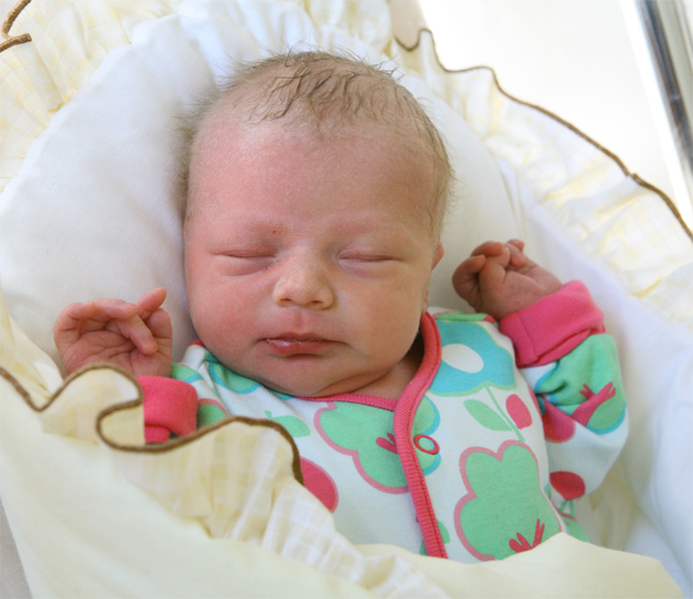 Córka Sylwii i Damiana Skibów