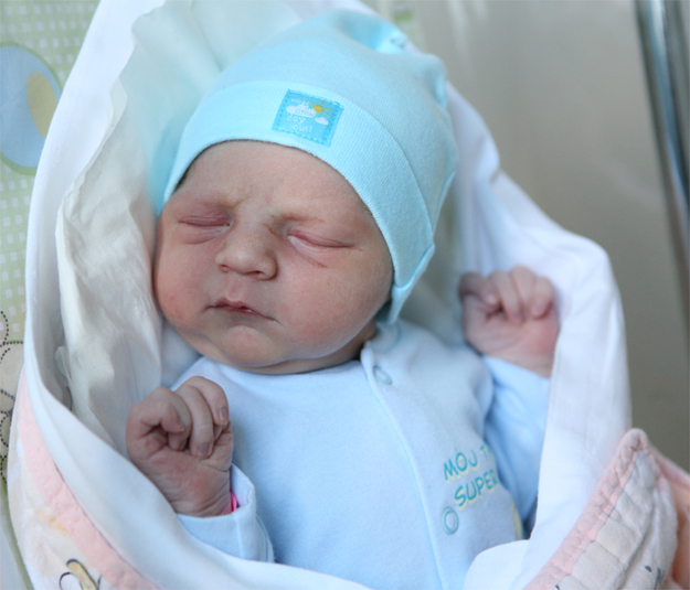 Syn Alicji i Marcina Bąków