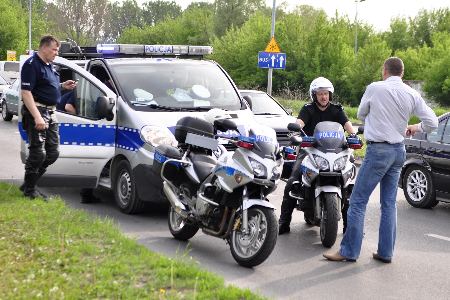 Policja ustala przyczyny tego zdarzenia fot. S W Policja ustala przyczyny tego zdarzenia fot. S W