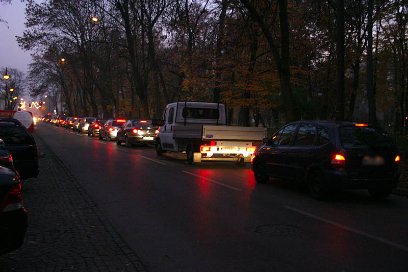 korki drogowe to zmora kierowców fot. Ł S